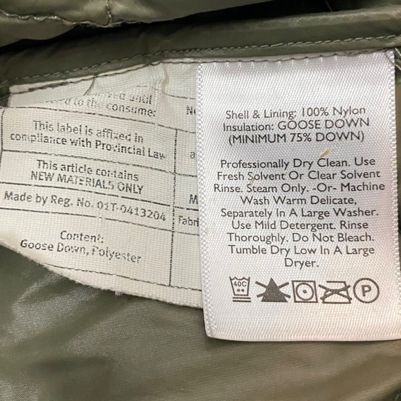 Retro 70s GorpCore Puffer Jacket Eddie Bauer 550 Goose Down Brown Red Size Small - Picture 7 of 8